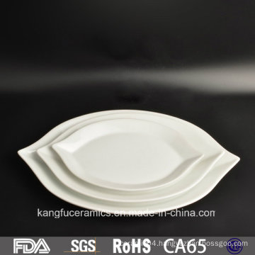 Fancy Irregular Shaped Restaurant Dinnerset